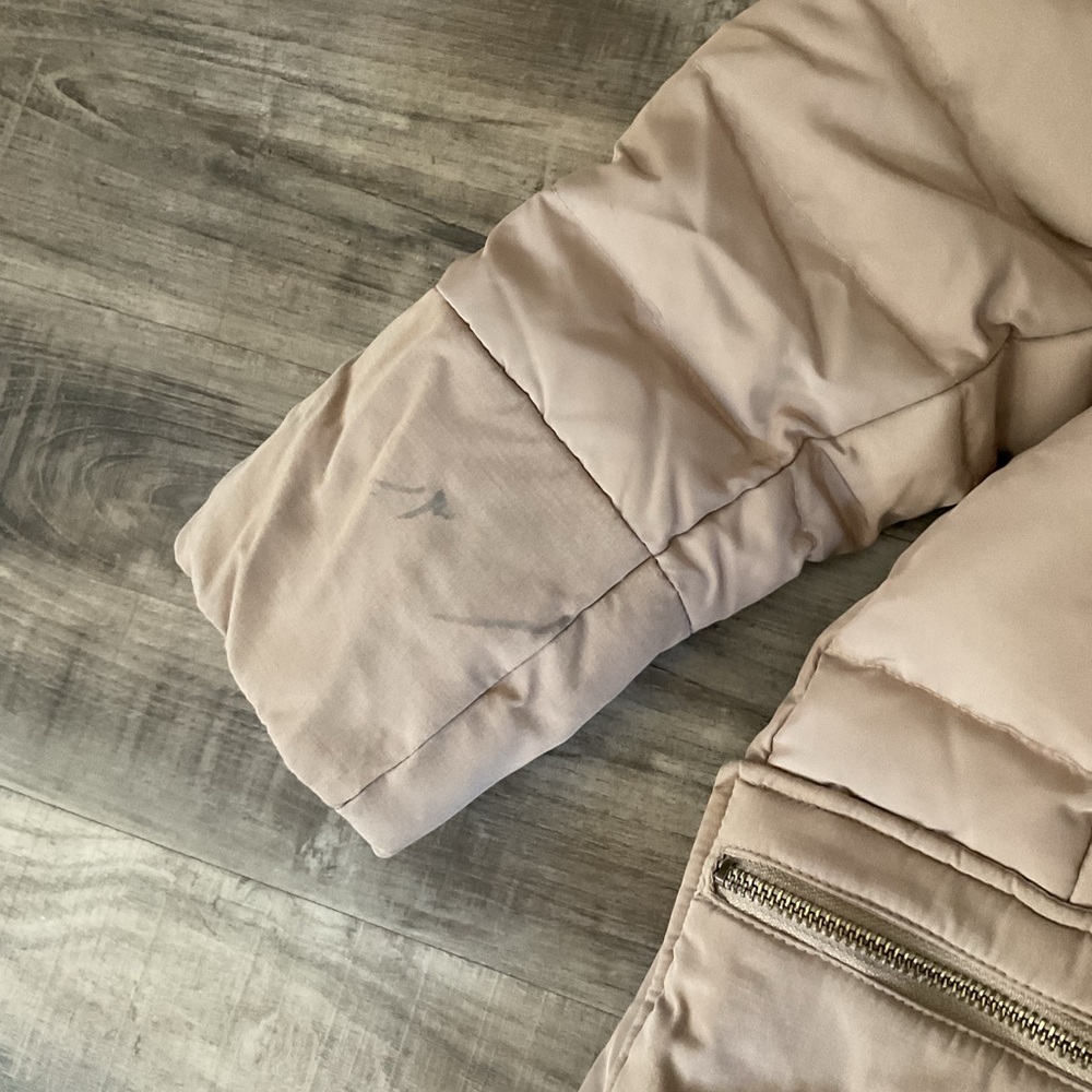 Zara down hooded coat girls 6/7 - Picture 5 of 5
